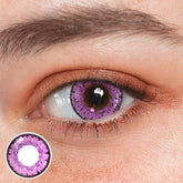 Lentes de contato de cor roxa Cosplay Queen